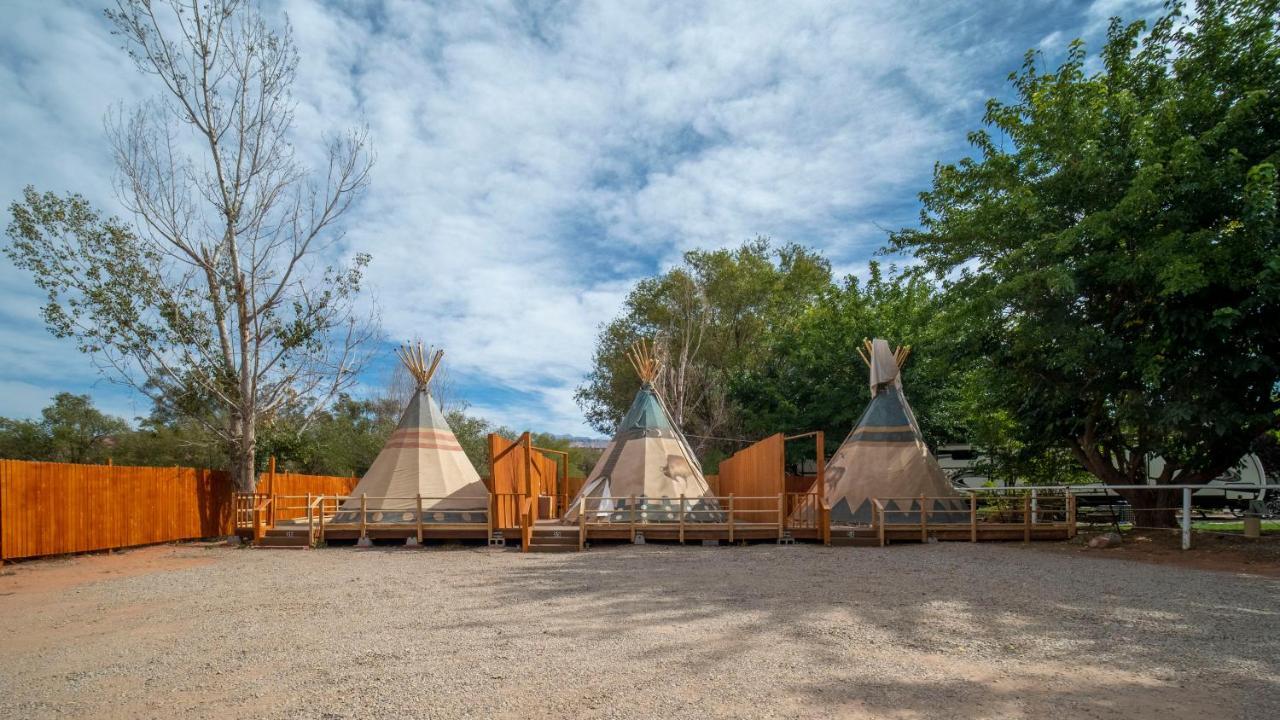 Ok Rv Park Glamping Tipi Ok55 Hotel Moab Kültér fotó